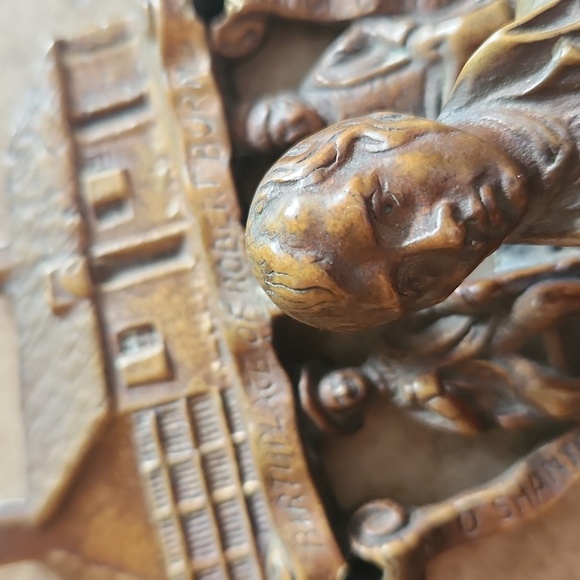 Vintage Cast Brass Door Knocker - Picture 2 of 8